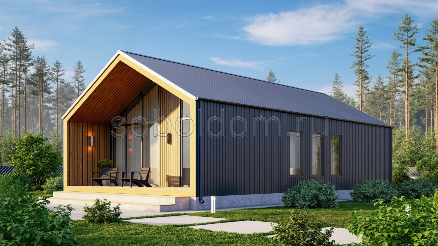 Барн-1, 7,5х13 м.