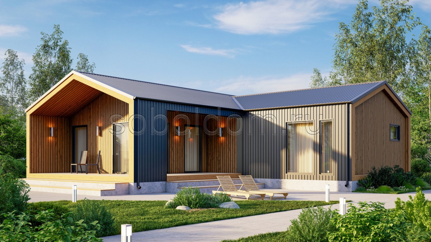 Барн-2, 12х12 м.