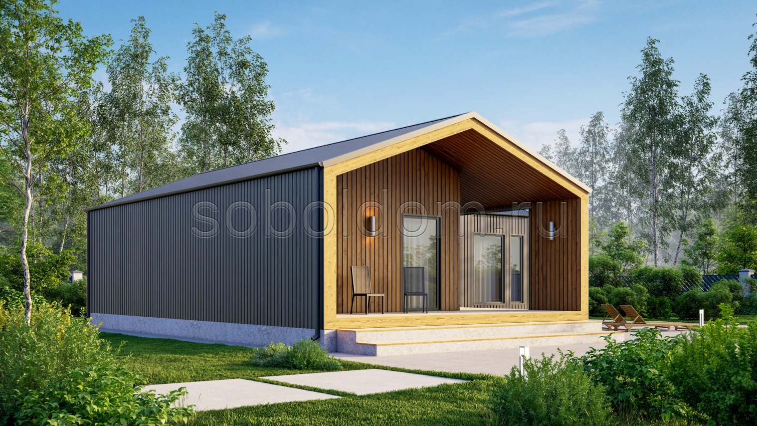 Барн-2, 12х12 м.