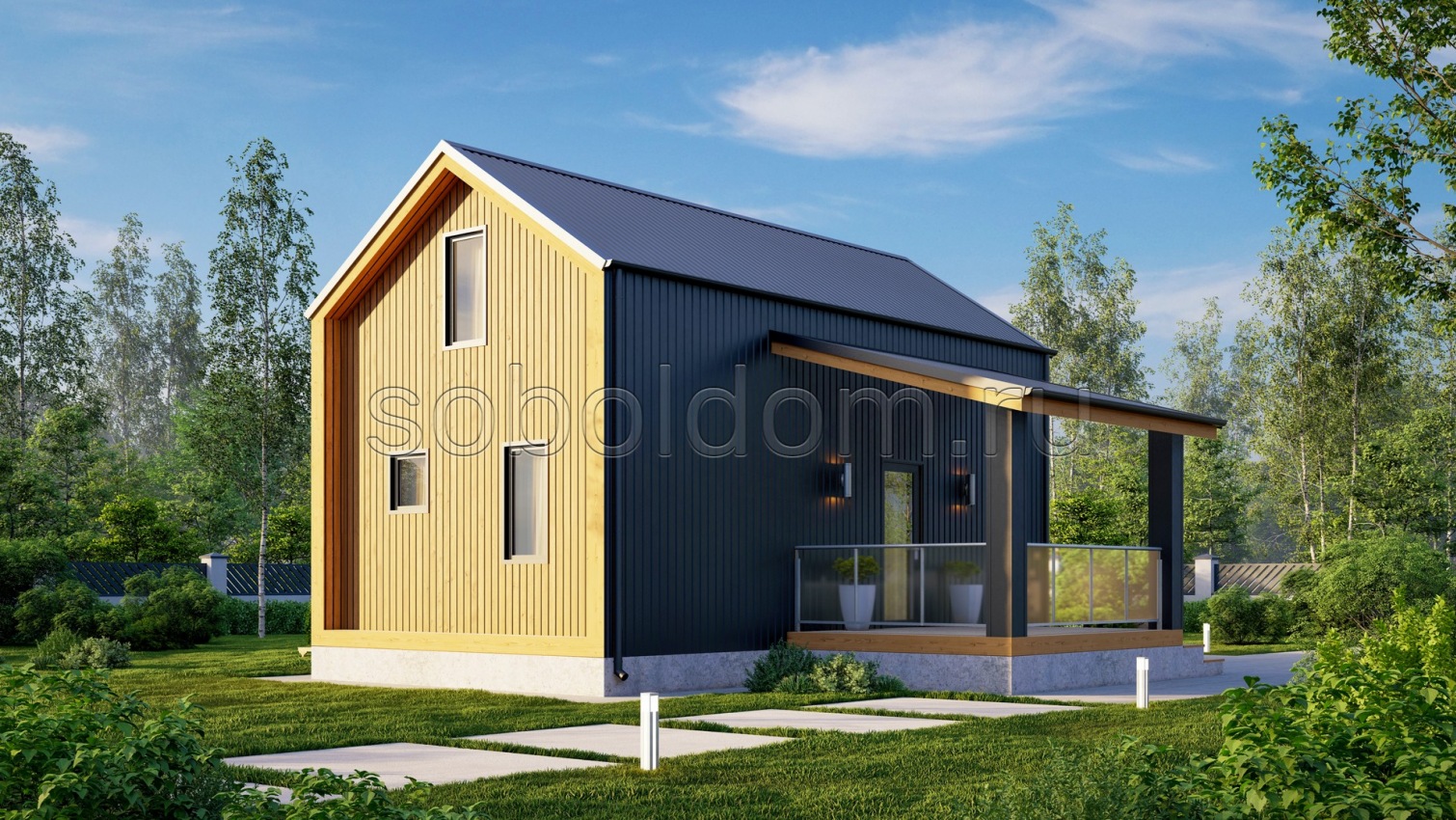 Барн-10, 5х9 м.