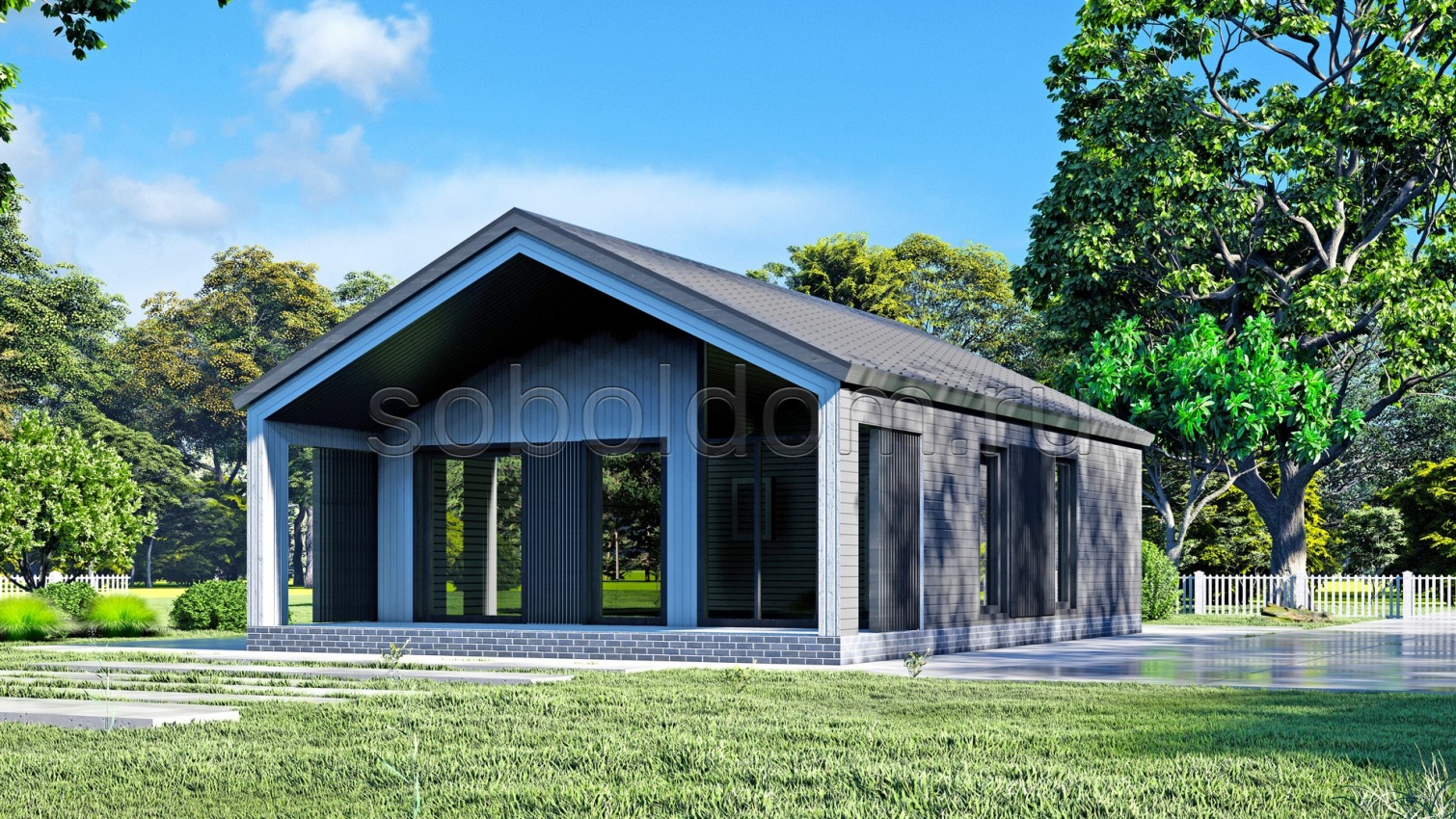 Барн-15, 8х12 м.