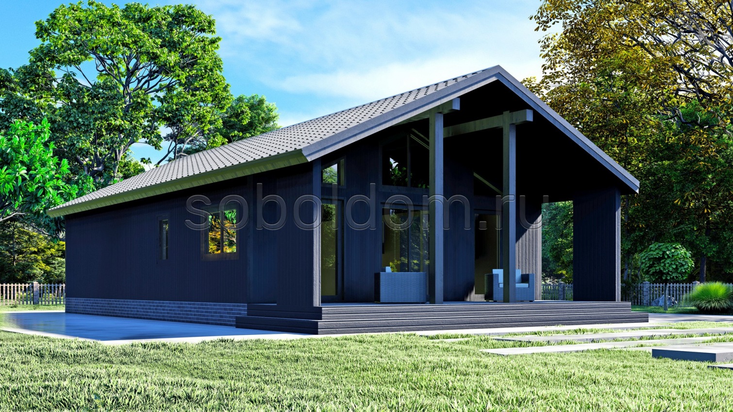 Барн-13, 8х12 м.