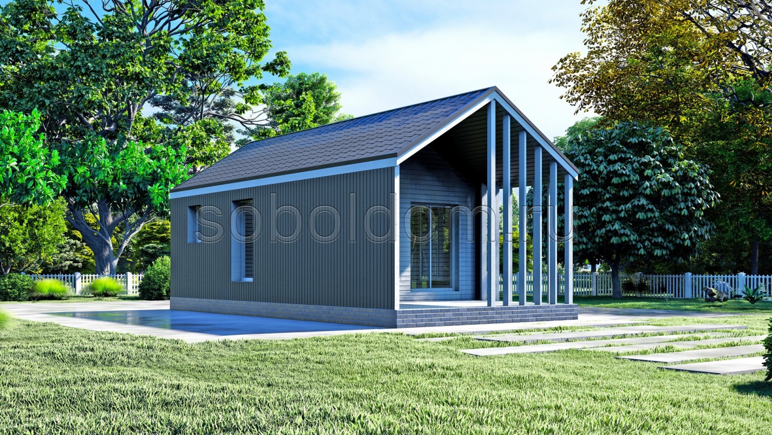 Барн-17, 5х10 м.