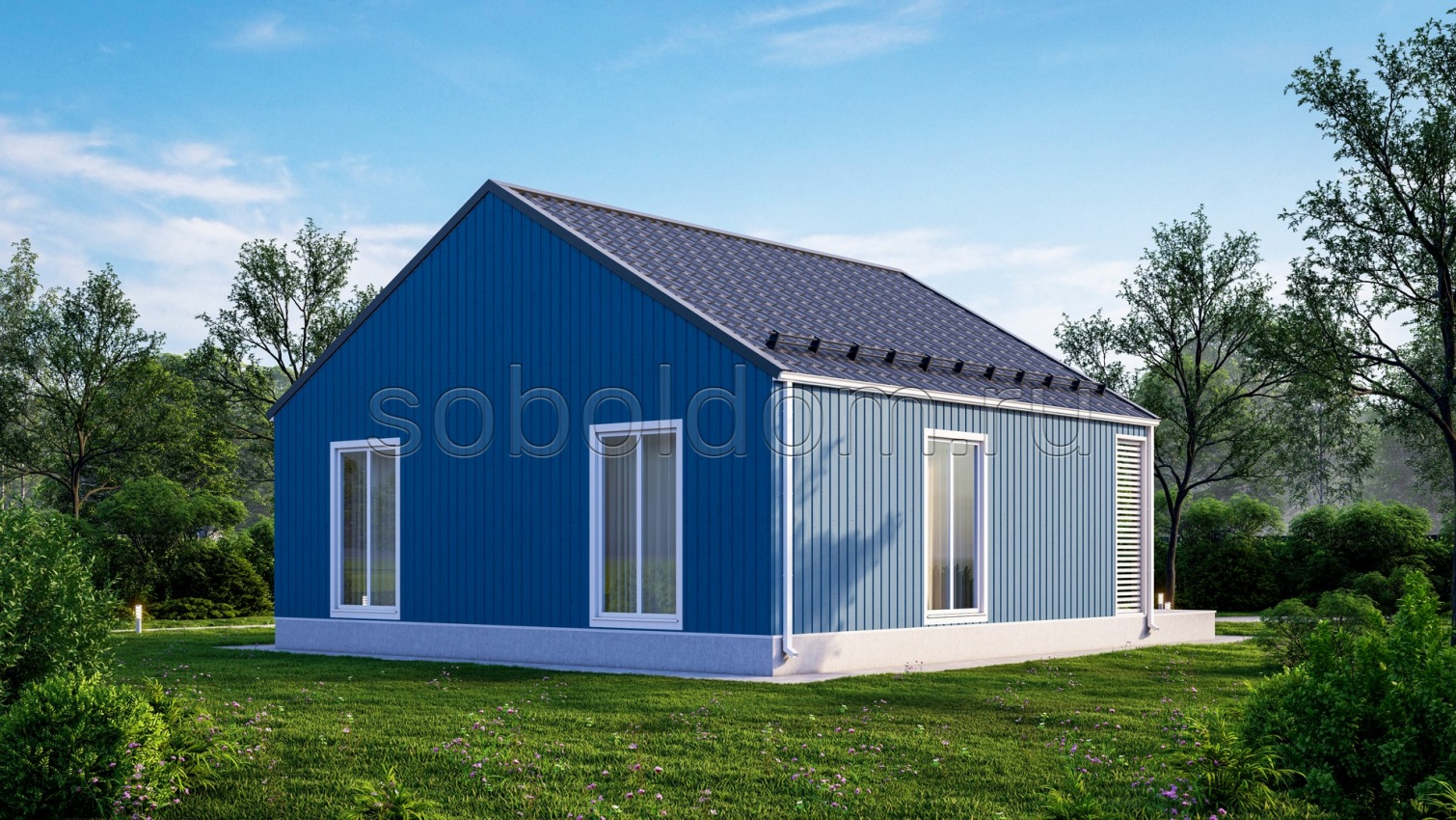 Барн-22, 8х8 м.