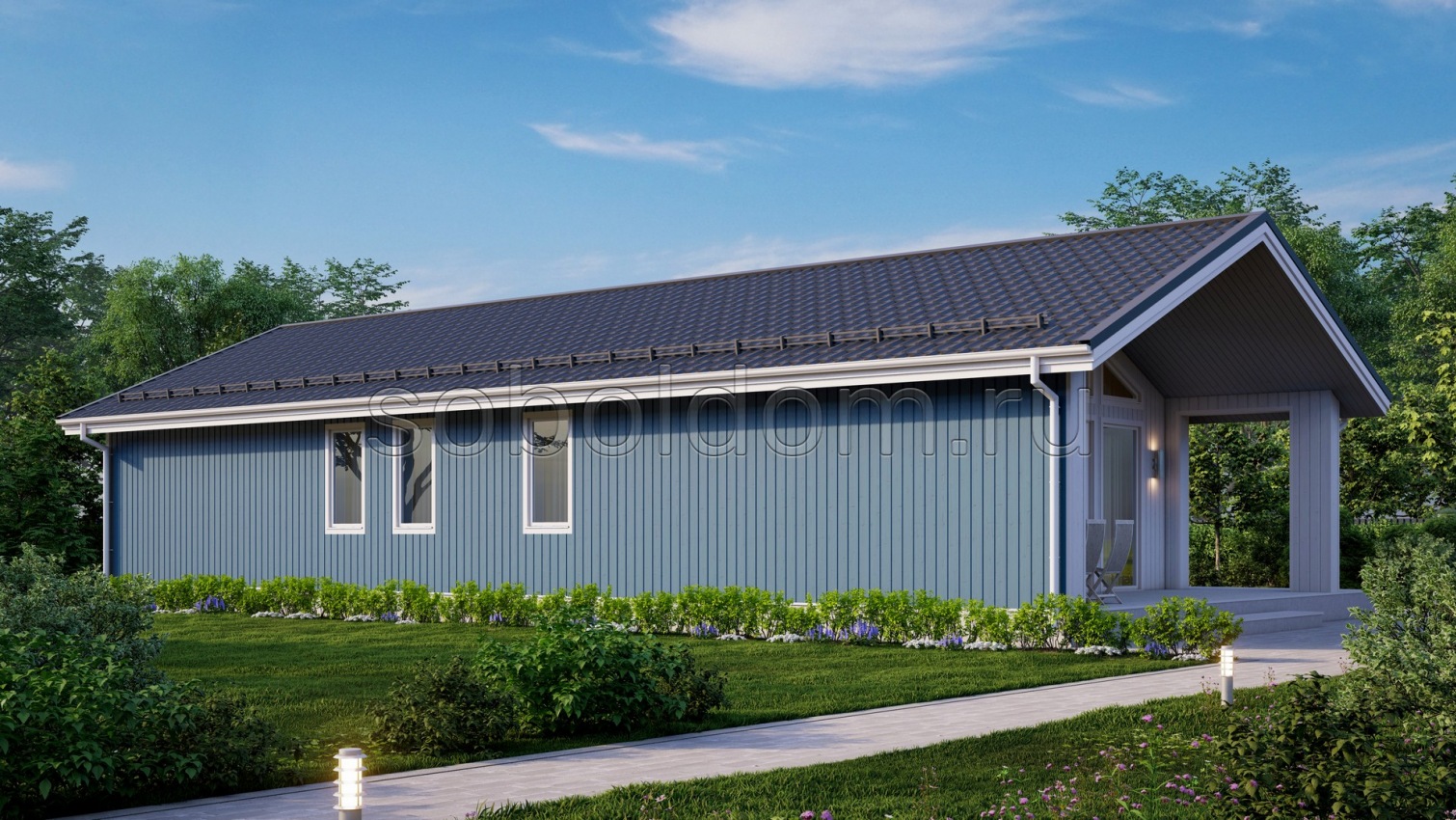 Барн-24, 8х18 м.