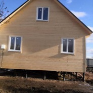Фото готовых работ - Каркасный дом 7×9 м.