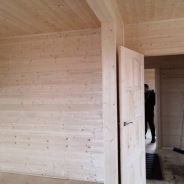 Фото готовых работ - Каркасный дом 7×9 м.