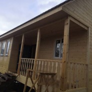 Фото готовых работ - Каркасный дом 7×9 м.