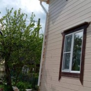 Фото готовых работ - Дом из профилированного бруса 7х8 м + терраса 2,5х7 м