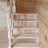 Фото готовых работ - Дом из профилированного бруса 7х8 м + терраса 2,5х7 м