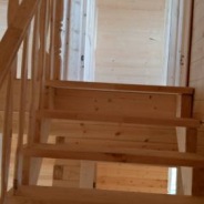 Фото готовых работ - Дом из профилированного бруса 7х8 м + терраса 2,5х7 м