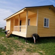 Фото готовых работ - Каркасный дом 9х 7.5 м (Проект К-107)