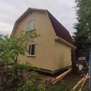 Фото готовых работ - Каркасный дом 6х6 м. (Проект К-5)