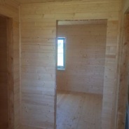 Фото готовых работ - Каркасный дом 8х8 м.