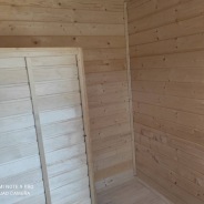 Фото готовых работ - Каркасный дом 6х7,5 м., и каркасная баня 6х3 м.
