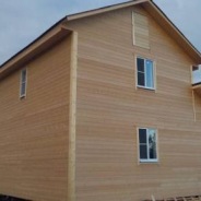 Фото готовых работ - Каркасный дом 9.0 х 8.5 м.