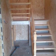 Фото готовых работ - Каркасный дом 9.0 х 8.5 м.