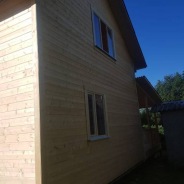 Фото готовых работ - Каркасный дом 10х10 м. (К-62)