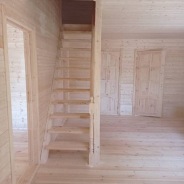 Фото готовых работ - Каркасный дом 6.0×8.0 м (К-110)