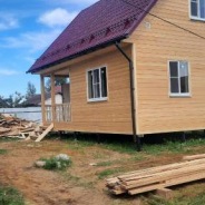 Фото готовых работ - Каркасный дом 6×8 м. (K-152)