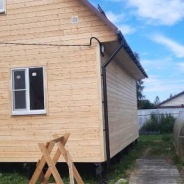 Фото готовых работ - Каркасный дом 6×8 м. (K-152)