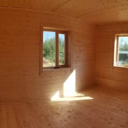 Фото готовых работ - Каркасный дом 6×8 м. (К-13)