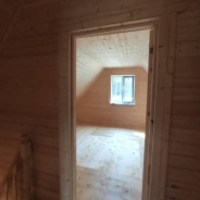 Фото готовых работ - Дом из профилированного бруса камерной сушки 6×8 с мансардой (Д-142)