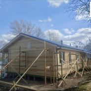 Фото готовых работ - Каркасный дом 9,5х15 м. (Проект К-262)