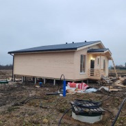 Фото готовых работ - Каркасный дом 10х12 м. (Проект К-191)