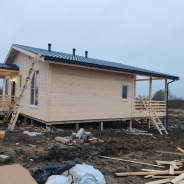 Фото готовых работ - Каркасный дом 10х12 м. (Проект К-191)