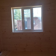 Фото готовых работ - Каркасный дом 6х8 м. + терраса 2,5х8 м.