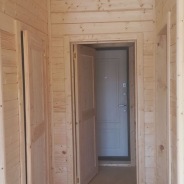 Фото готовых работ - Каркасный дом 6х8 м. + терраса 2,5х8 м.