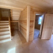 Фото готовых работ - Дом из профилированного бруса камерной сушки 8х10 м.