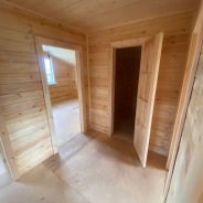 Фото готовых работ - Дом из профилированного бруса камерной сушки 8х10 м.