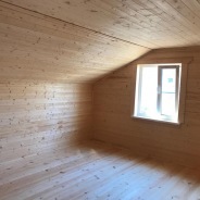 Фото готовых работ - Каркасно-щитовой дом 8х10 м.