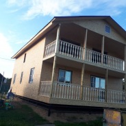 Фото готовых работ - Каркасно-щитовой дом 11х9 м.