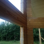 Фото готовых работ - Дом из бруса 11х9 м.