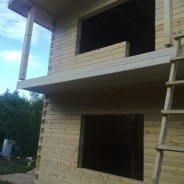 Фото готовых работ - Дом из бруса 11х9 м.