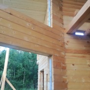 Фото готовых работ - Дом из бруса 11х9 м.