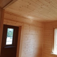 Фото готовых работ - Каркасный дом 8х8 м. (Проект К-9)