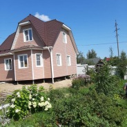 Фото готовых работ - Каркасный дом 8х8 м. (Проект К-9)