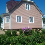 Фото готовых работ - Каркасный дом 8х8 м. (Проект К-9)