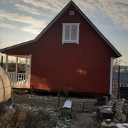 Фото готовых работ - Каркасно-щитовой дом 6х8 м.(К-3)
