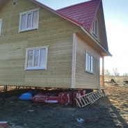 Фото готовых работ - Каркасно-щитовой дом 6х9 м. (К-33)