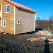 Фото готовых работ - Каркасно-щитовой дом 6х9 м. (К-33)