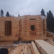 Фото готовых работ - Дом 9.0 х 10.0 из проф. бруса камерной сушки + терраса 3.0 х 4.0