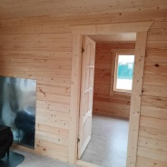 Фото готовых работ - Дом из проф. бруса камерной сушки 6х6 м. (Проект Д-5)