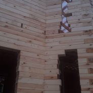 Фото готовых работ - Дом 9.0 х 10.0 из проф. бруса камерной сушки + терраса 3.0 х 4.0