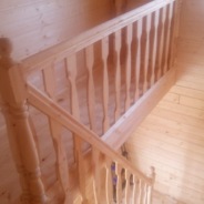 Фото готовых работ - Дом из проф. бруса камерной сушки 7х7 м.