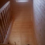 Фото готовых работ - Дом из проф. бруса камерной сушки 7х7 м.